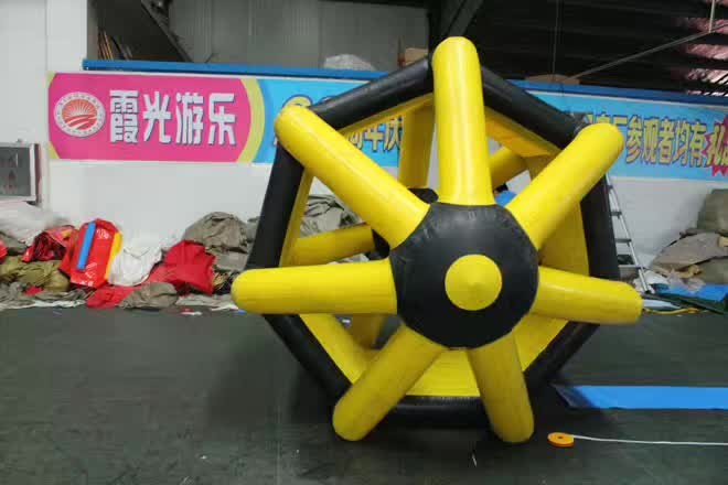 凤阳充气水上滚筒球